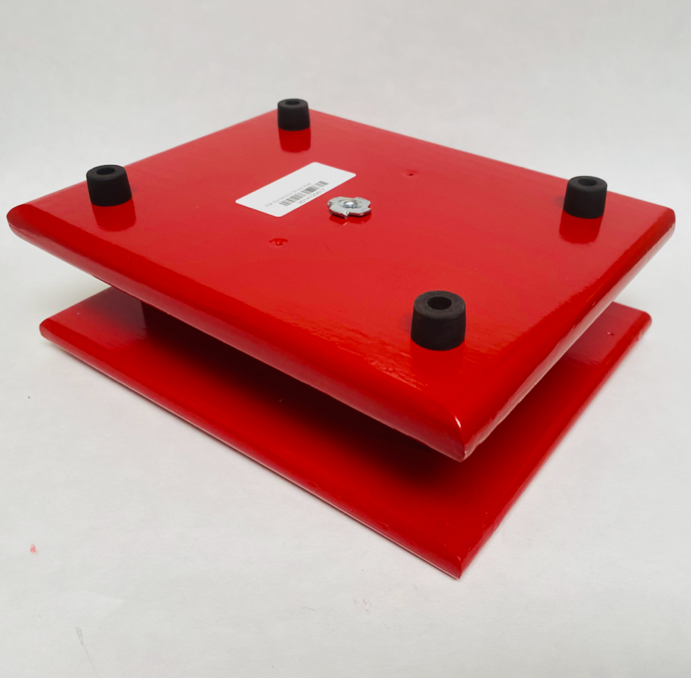 FM Dynamics Drum Practice Pad - Flat - Red