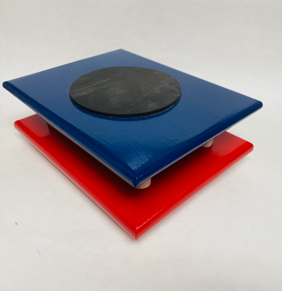 FM Dynamics Drum Practice Pad - Flat - Red, White & Blue