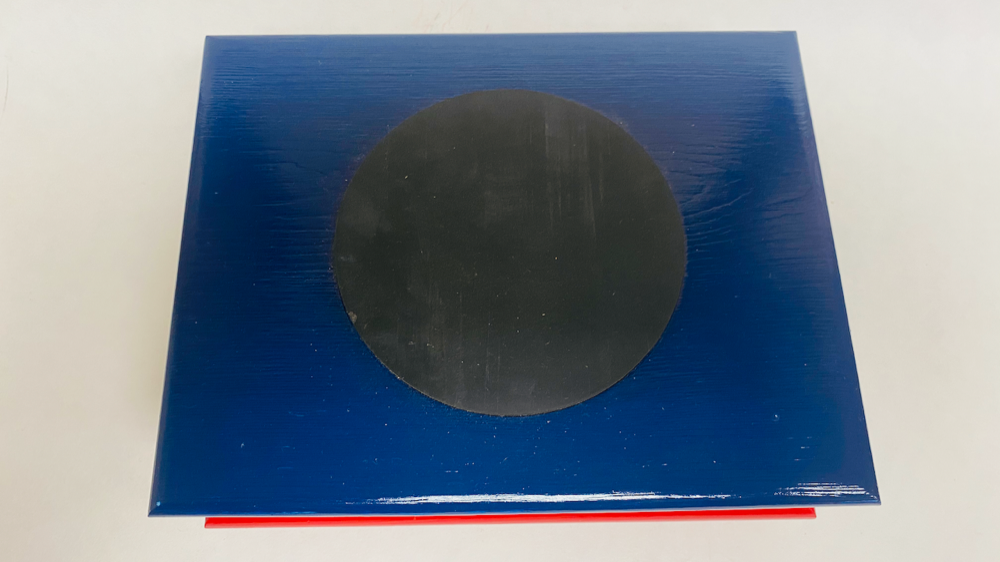 FM Dynamics Drum Practice Pad - Flat - Red, White & Blue