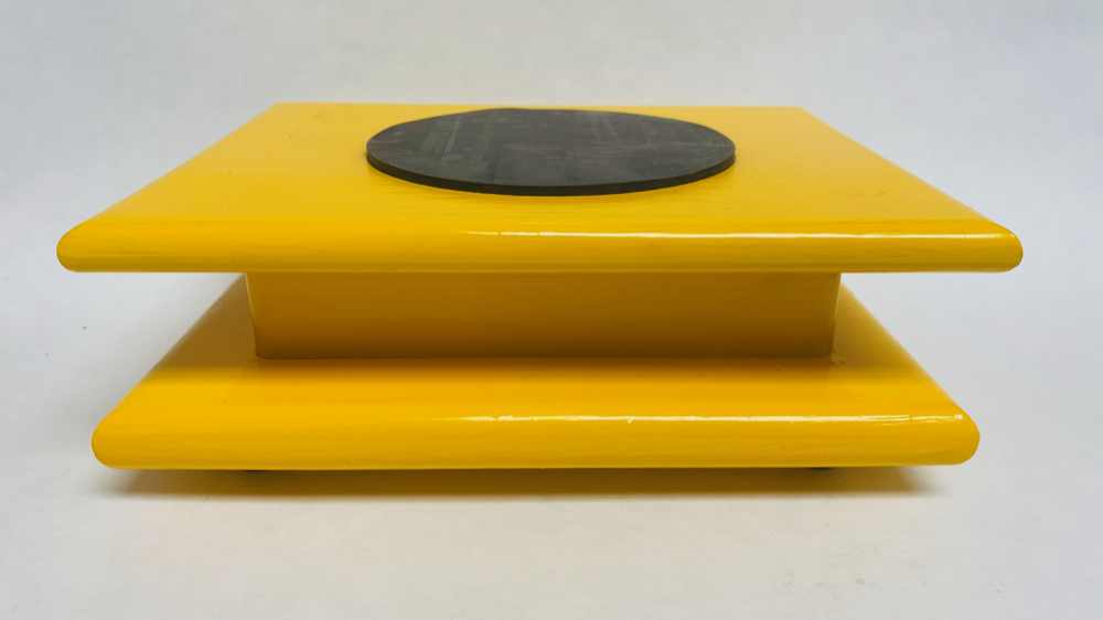 FM Dynamics Drum Practice Pad - Flat - Yellow