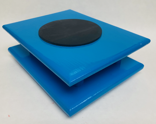 FM Dynamics Drum Practice Pad - Flat - Light Blue