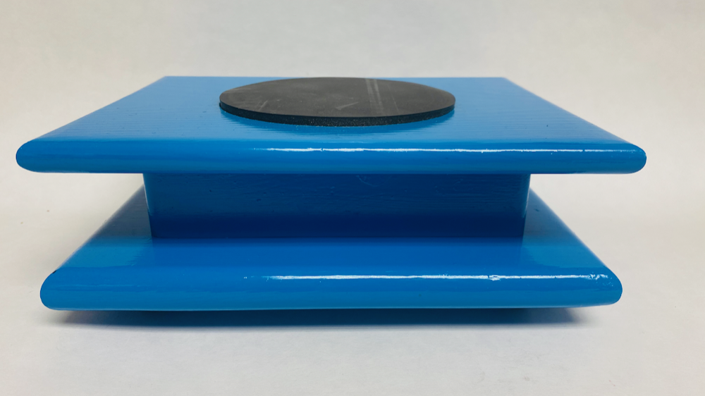 FM Dynamics Drum Practice Pad - Flat - Light Blue