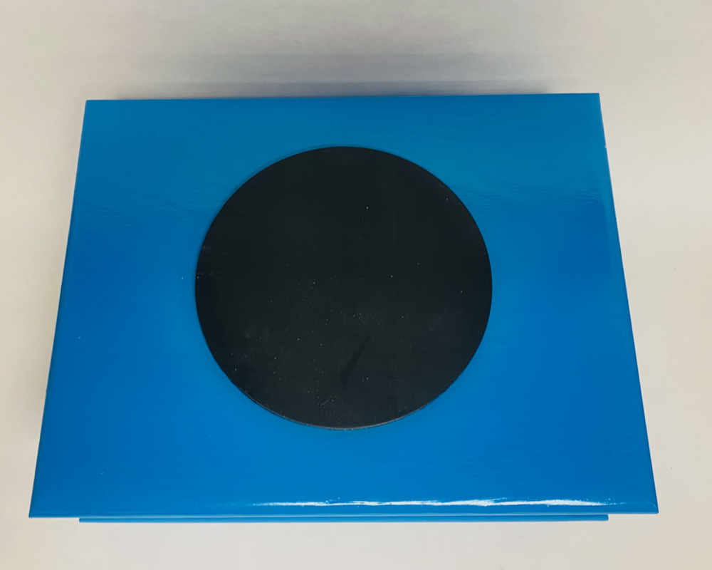 FM Dynamics Drum Practice Pad - Flat - Light Blue