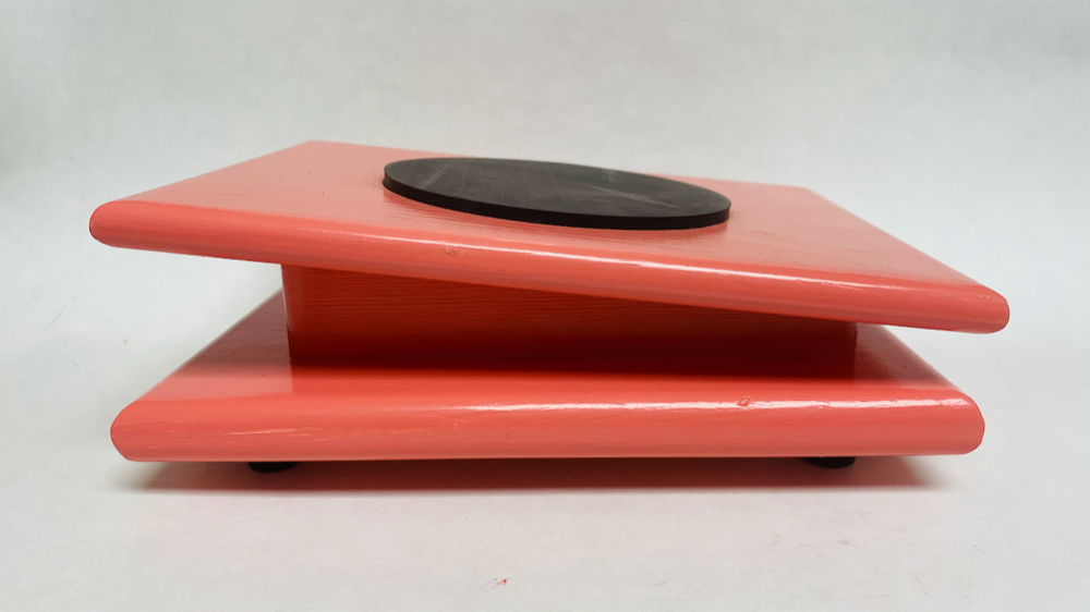 FM Dynamics Drum Practice Pad - Angled - Pink