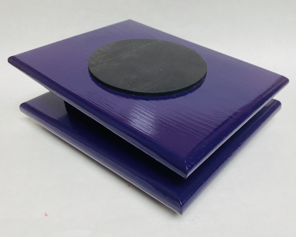 FM Dynamics Drum Practice Pad - Angled - Purple