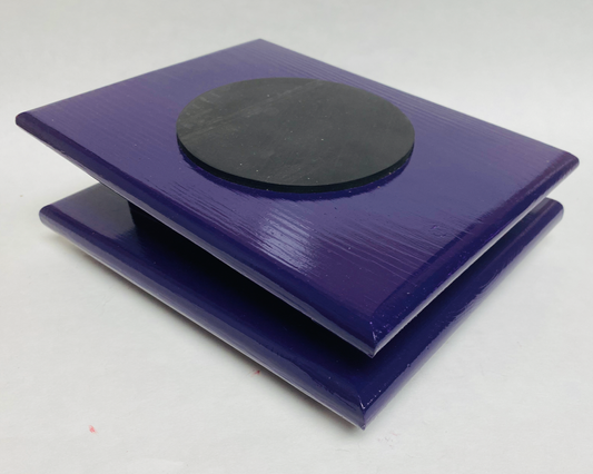 FM Dynamics Drum Practice Pad - Angled - Purple