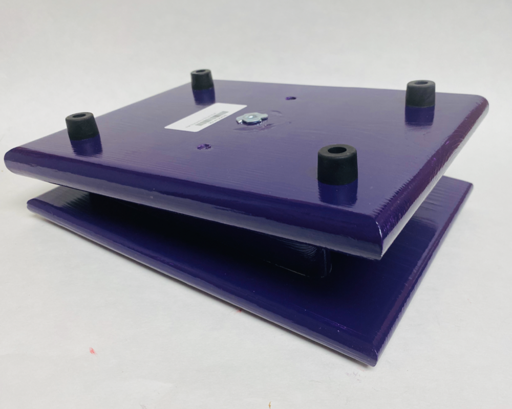 FM Dynamics Drum Practice Pad - Angled - Purple