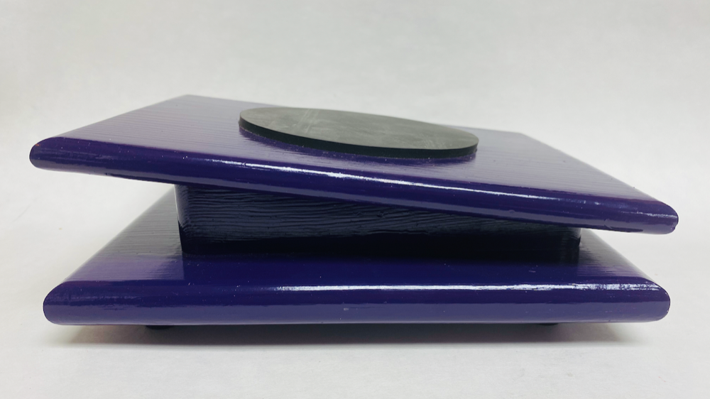 FM Dynamics Drum Practice Pad - Angled - Purple