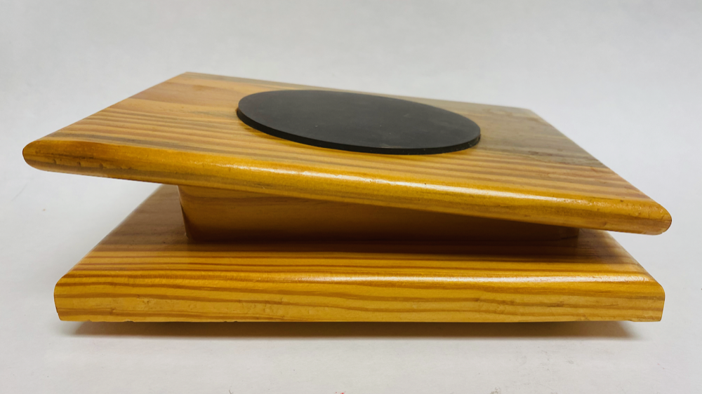 FM Dynamics Drum Practice Pad - Angled - Natural