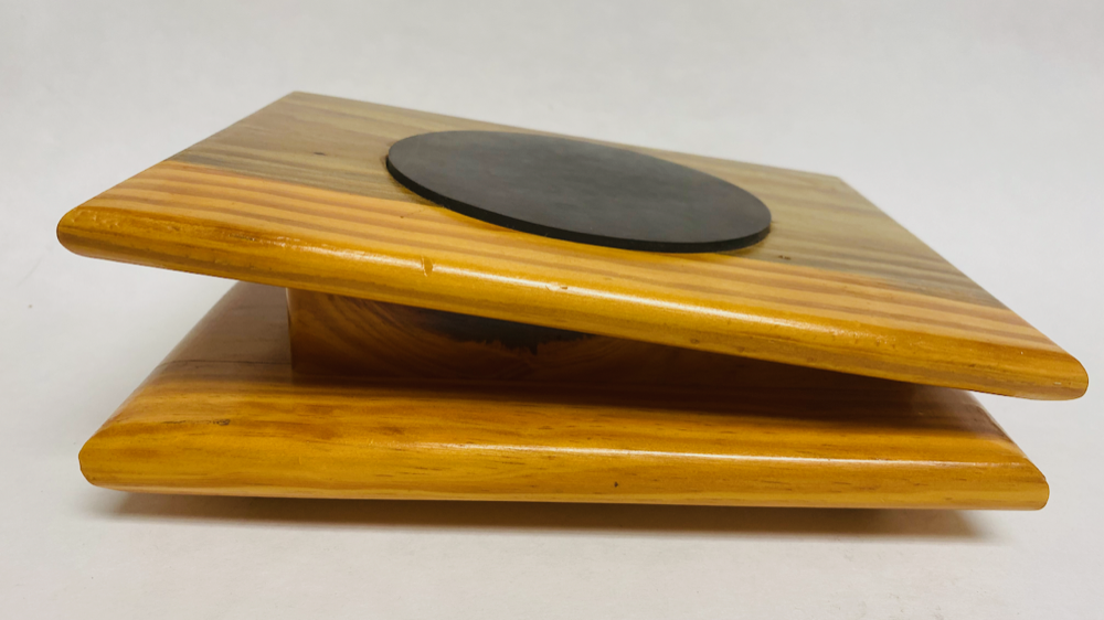 FM Dynamics Drum Practice Pad - Angled - Natural