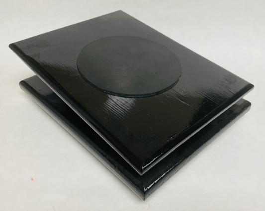 FM Dynamics Drum Practice Pad - Angled - Black