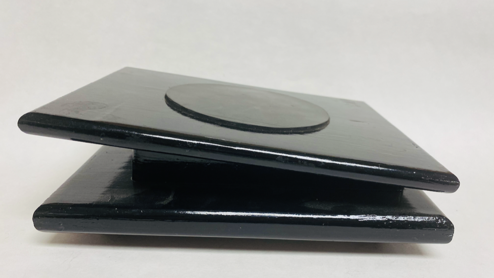 FM Dynamics Drum Practice Pad - Angled - Black