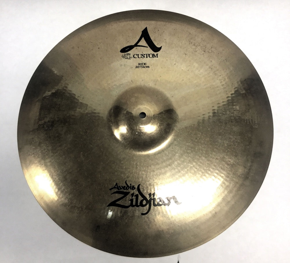 used Zildjian 20 inch A Custom Ride Cymbal 2200g - Fornaszewski Music Store, Granite City IL 62040 - www.stanf.com