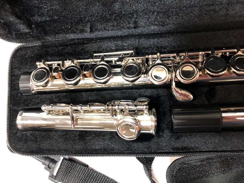 Oxford Student Flute Outfit - Nickel Keys/Parts and Hardshell Case - F1041