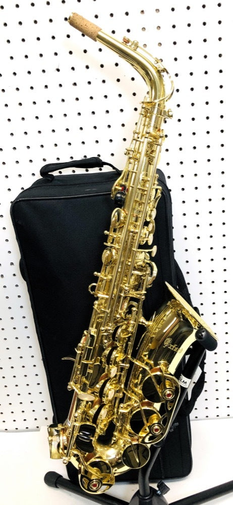 Oxford Student Alto Saxophone Outfit - Brass Finish - F1038