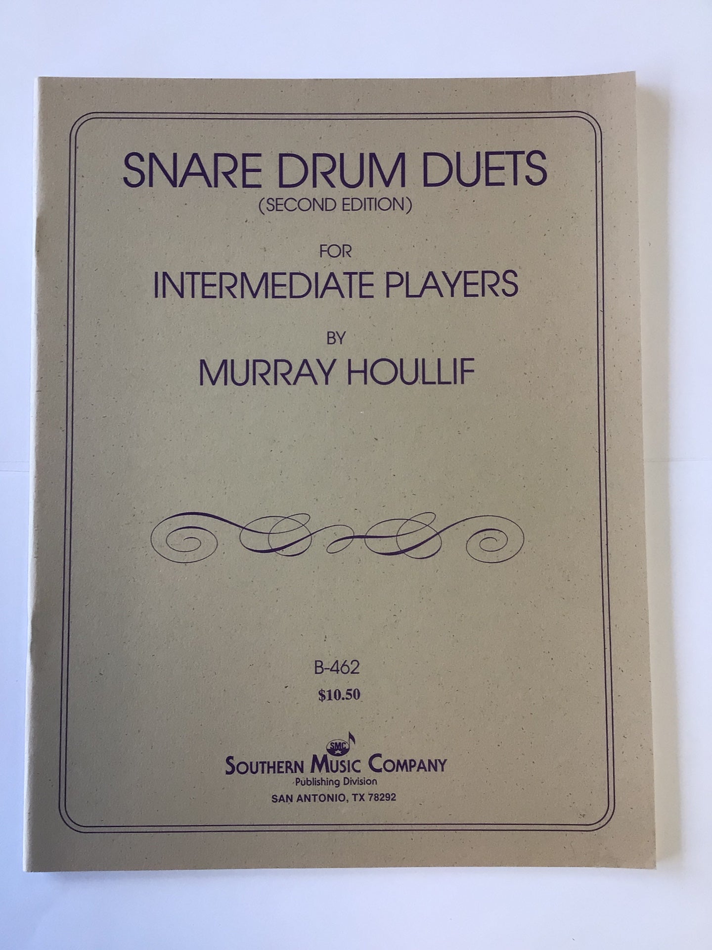 Snare Drum Duets For Intermediate Players - Houllif