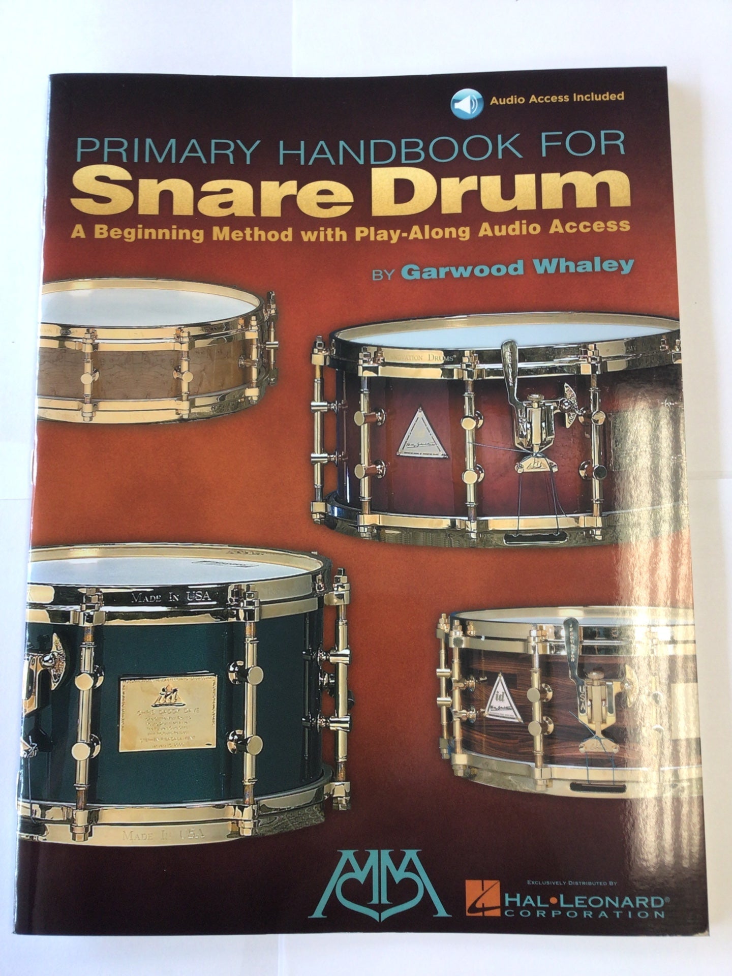 Primary Handbook For Snare Drum - Garwood Whaley with Audio Access