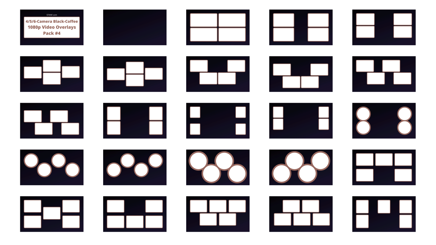 Black Coffee - Super Bundle - 237 Overlays