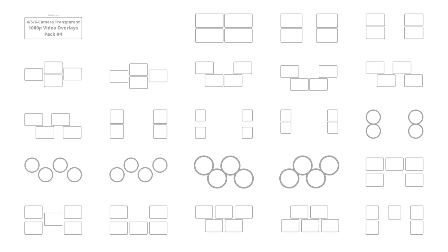 Transparent - Super Bundle - 237 Overlays