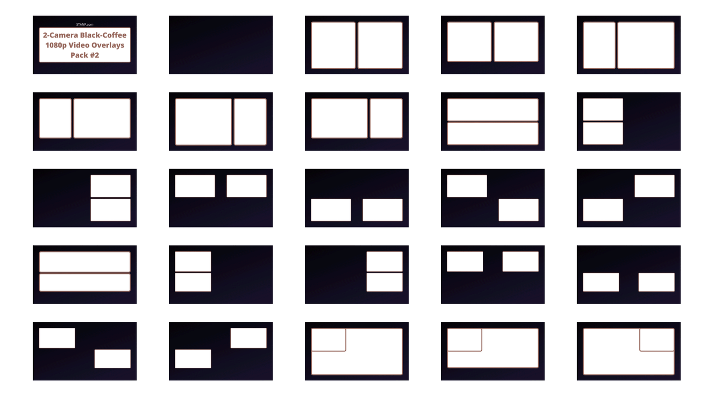 Black Coffee - Super Bundle - 237 Overlays