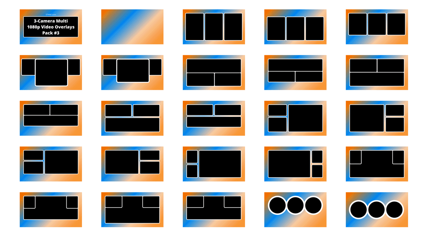 Multi - Super Bundle - 237 Overlays