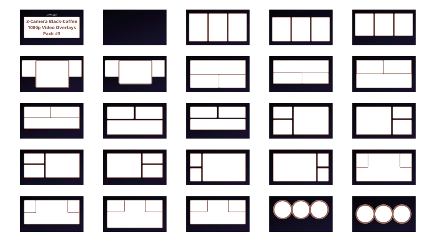 Black Coffee - Super Bundle - 237 Overlays