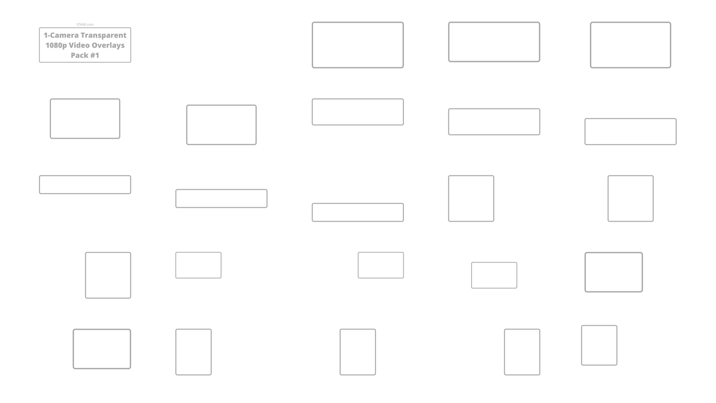 Transparent - Super Bundle - 237 Overlays
