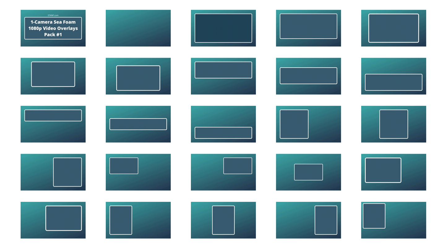 Sea Foam - Super Bundle - 237 Overlays