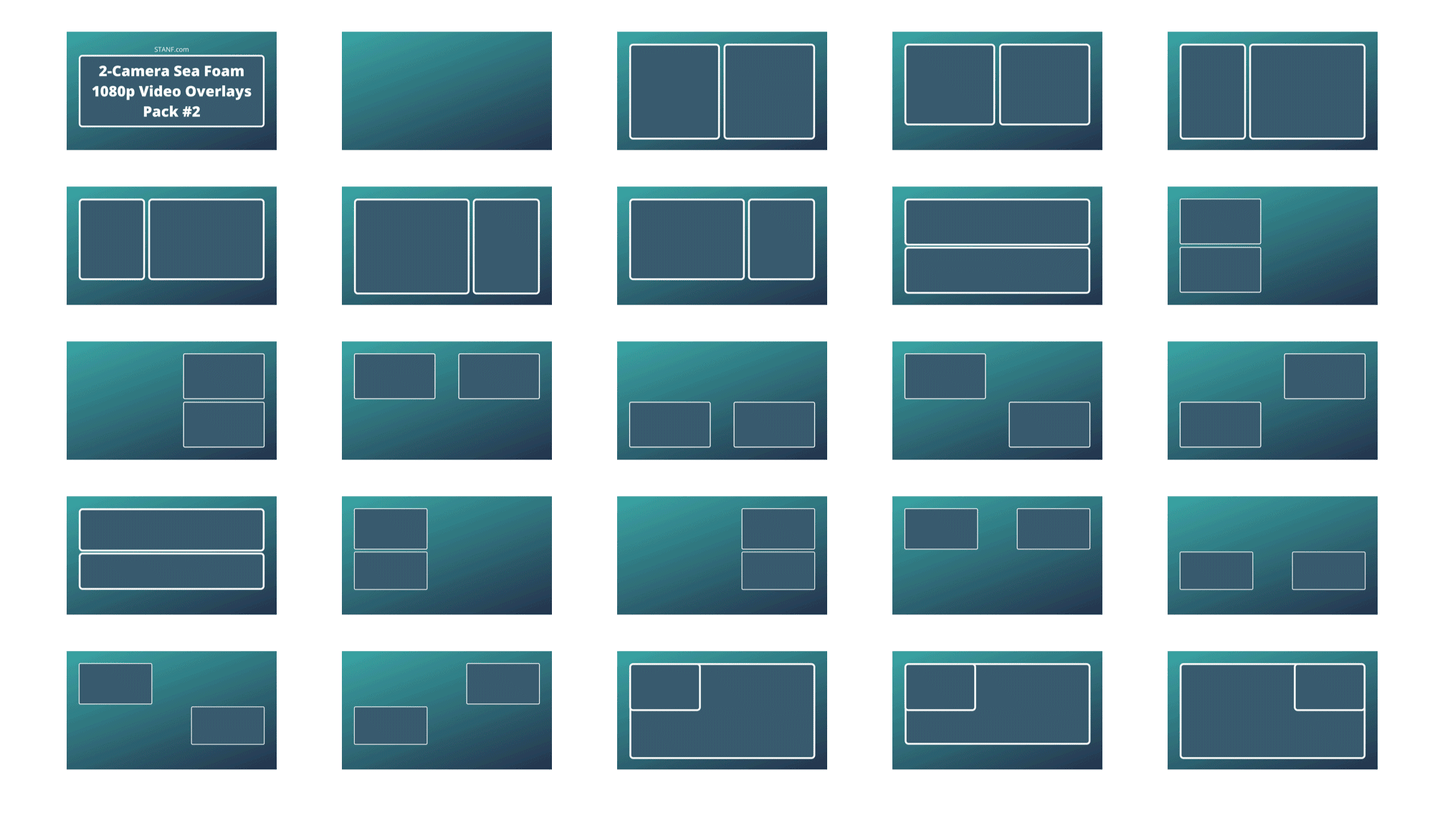 Sea Foam - Super Bundle - 237 Overlays