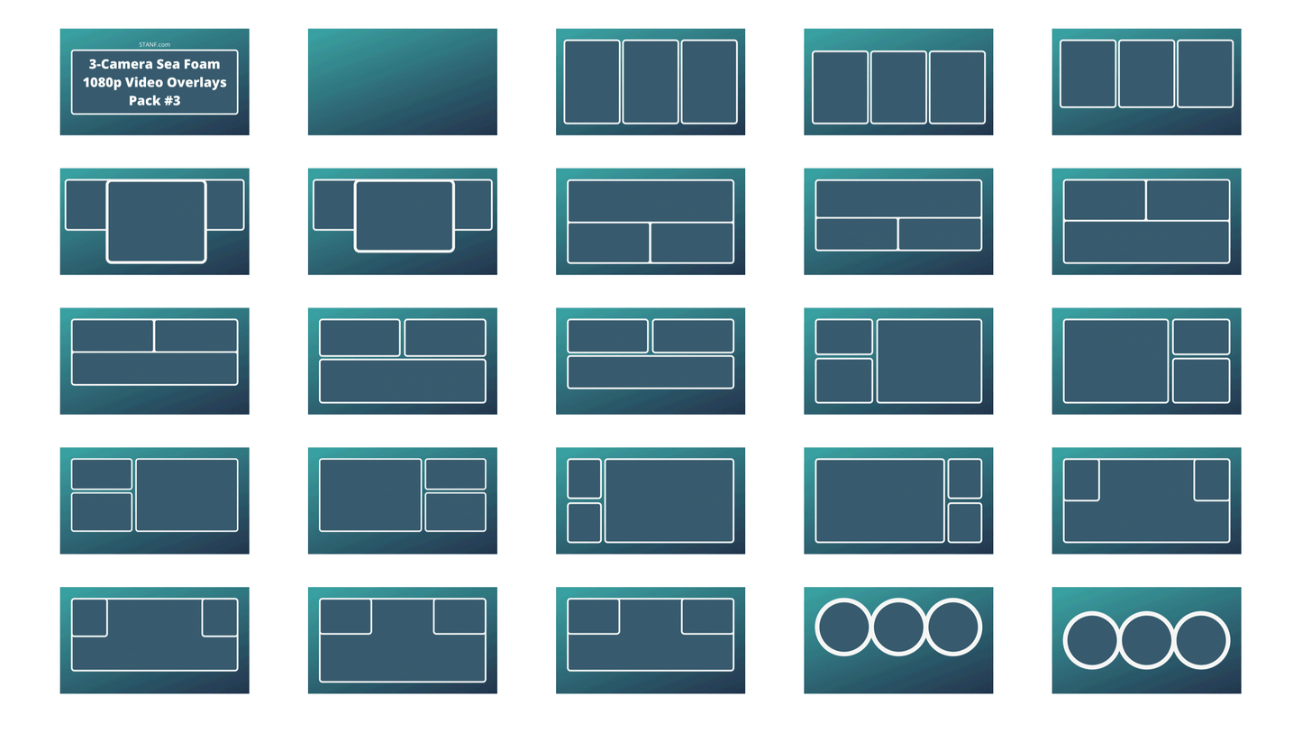 Sea Foam - Super Bundle - 237 Overlays