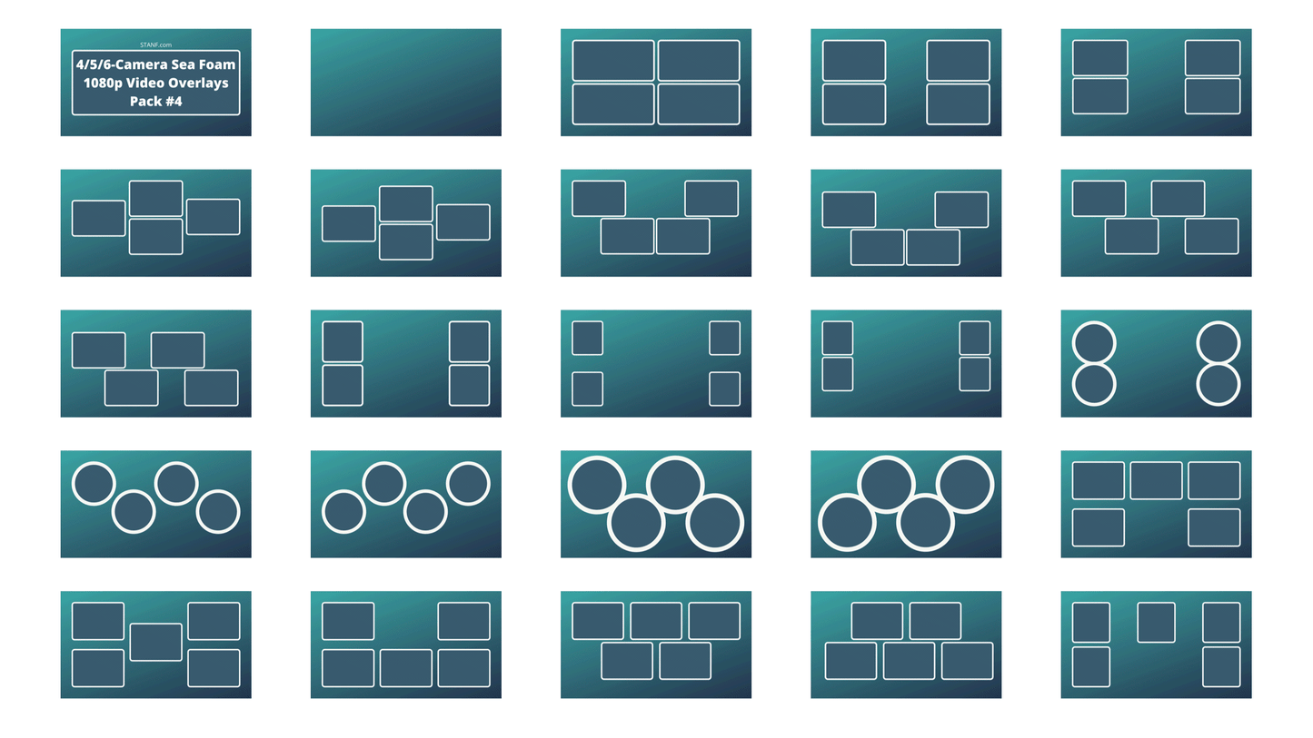 Sea Foam - Super Bundle - 237 Overlays