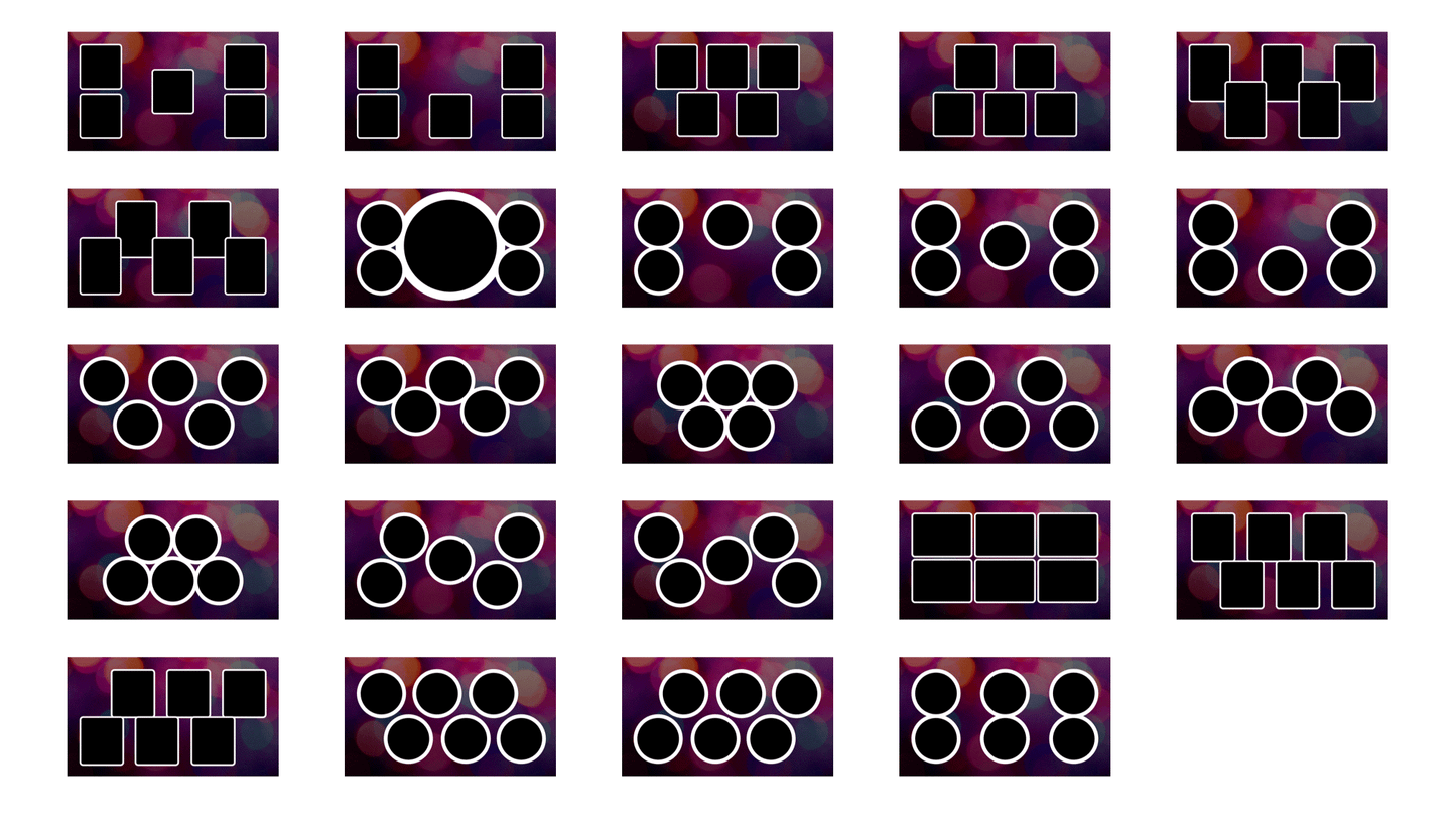 Celebrate - 4/5/6 Camera - 1080p Overlays Pack