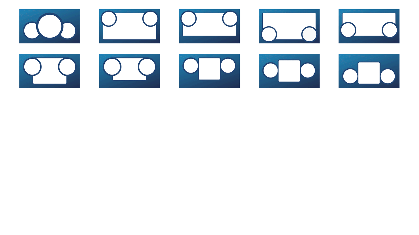 Blue Fade - 3 Camera - 1080p Overlays Pack