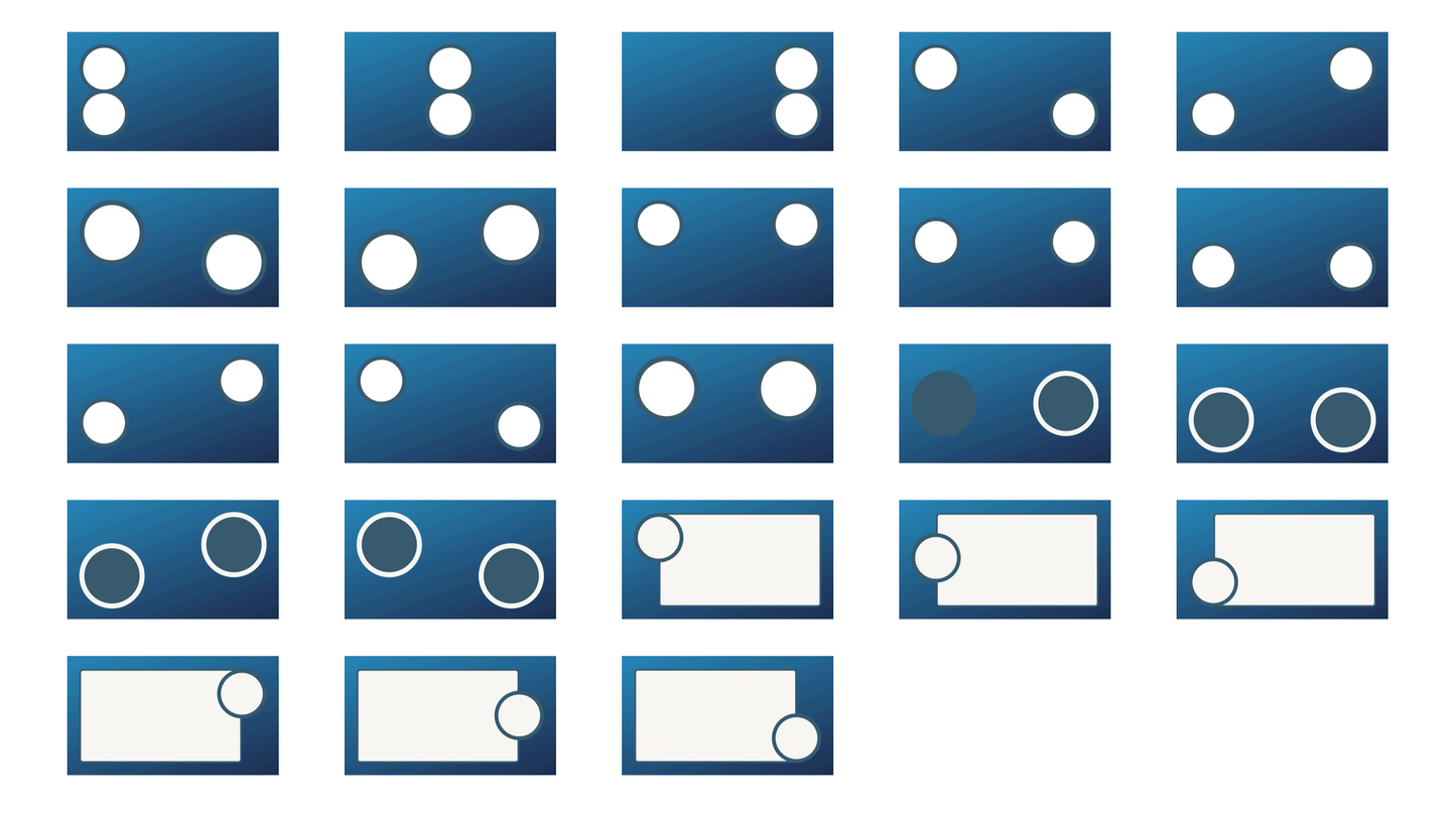 Blue Fade - 2 Camera - 1080p Overlays Pack