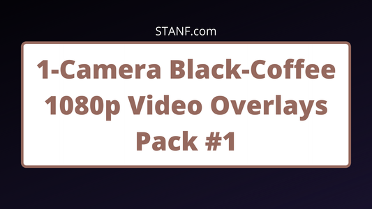 Black Coffee - 1 Camera - 1080p Overlays Pack
