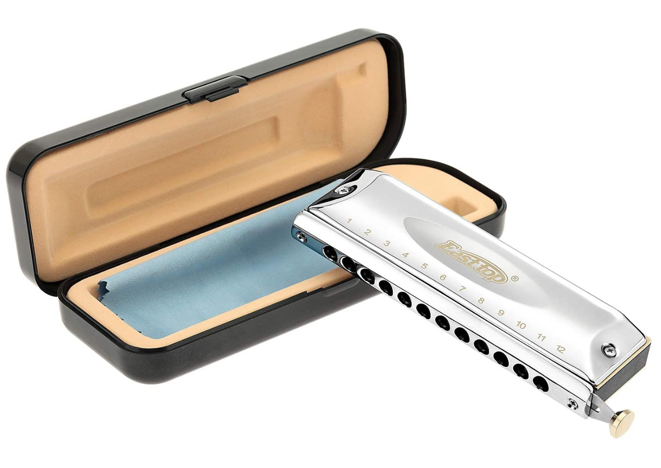 East Top CHROMATIC Harmonica - 12-hole - Double-row - 48 tones