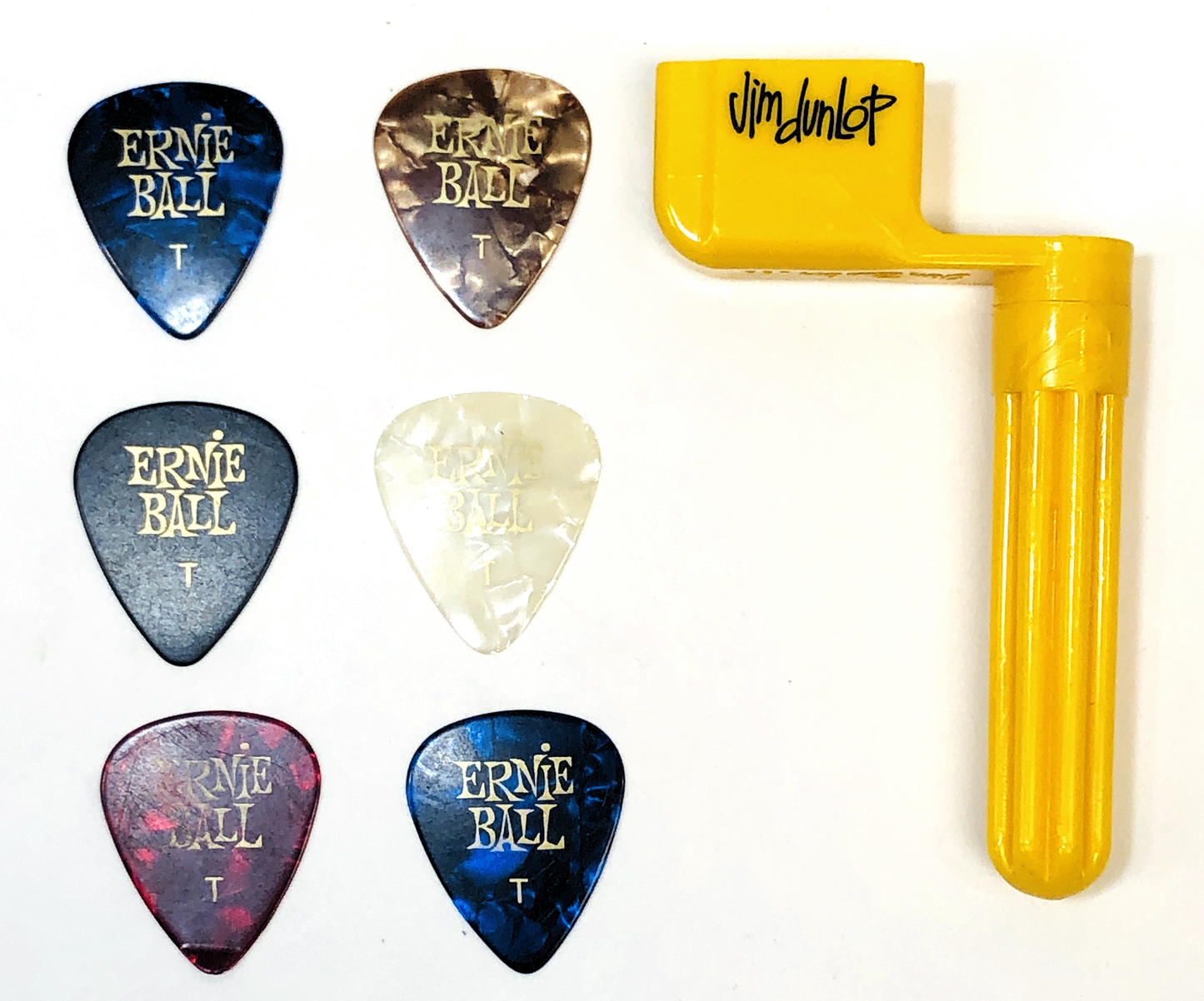 Guitar Candy Pack 05 - Dunlop String Winder + 6 Guitar Picks - Fornaszewski Music Store, Granite City IL 62040 - www.stanf.com