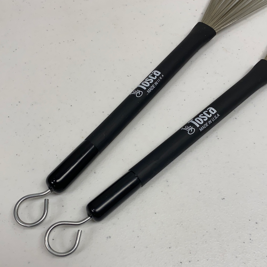 Tosca - Drum Brushes - Regular Steel Wire (Black Cap)