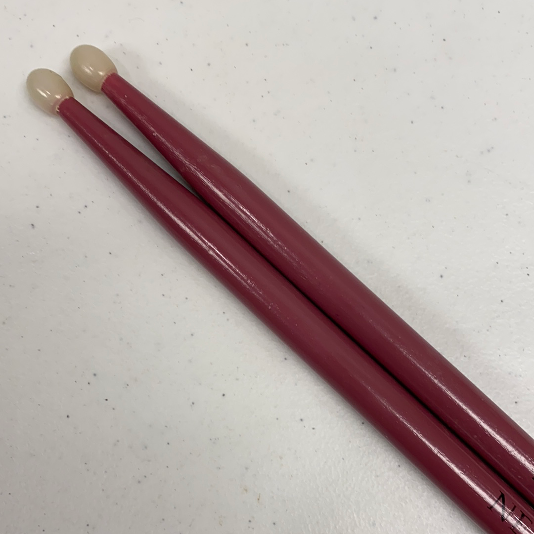 PURPLE Pair of ROCK Nylon Tip New York Pro Color Drumsticks