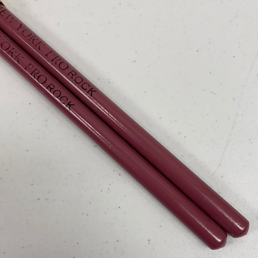 PURPLE Pair of ROCK Nylon Tip New York Pro Color Drumsticks