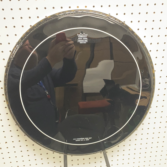 20" Remo Pinstripe Ebony Bass Drumhead ES1620PS