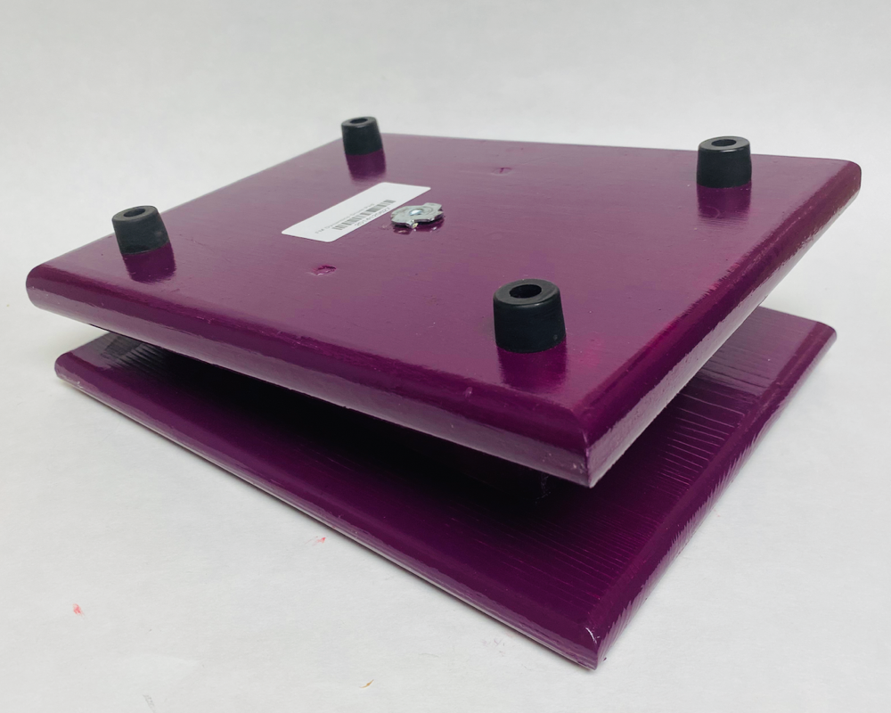 FM Dynamics Drum Practice Pad - Angled - Purple