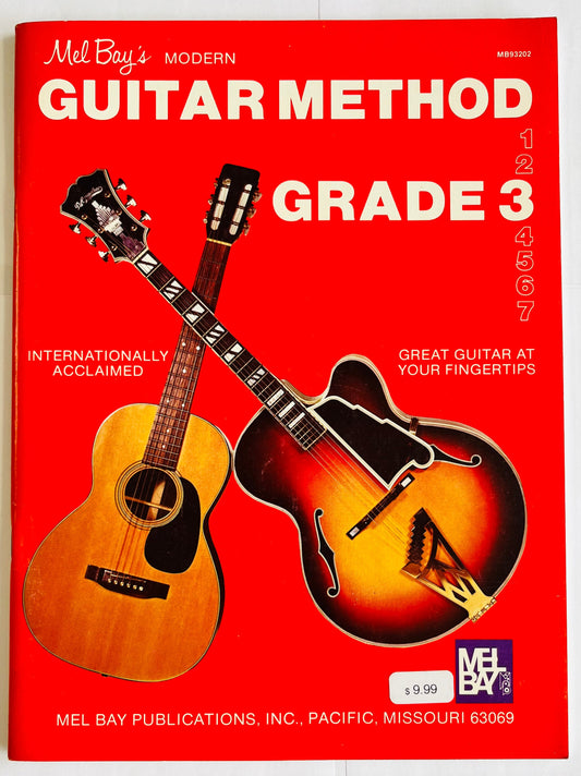 NOS Mel Bay's Modern Guitar Method - Grade 3