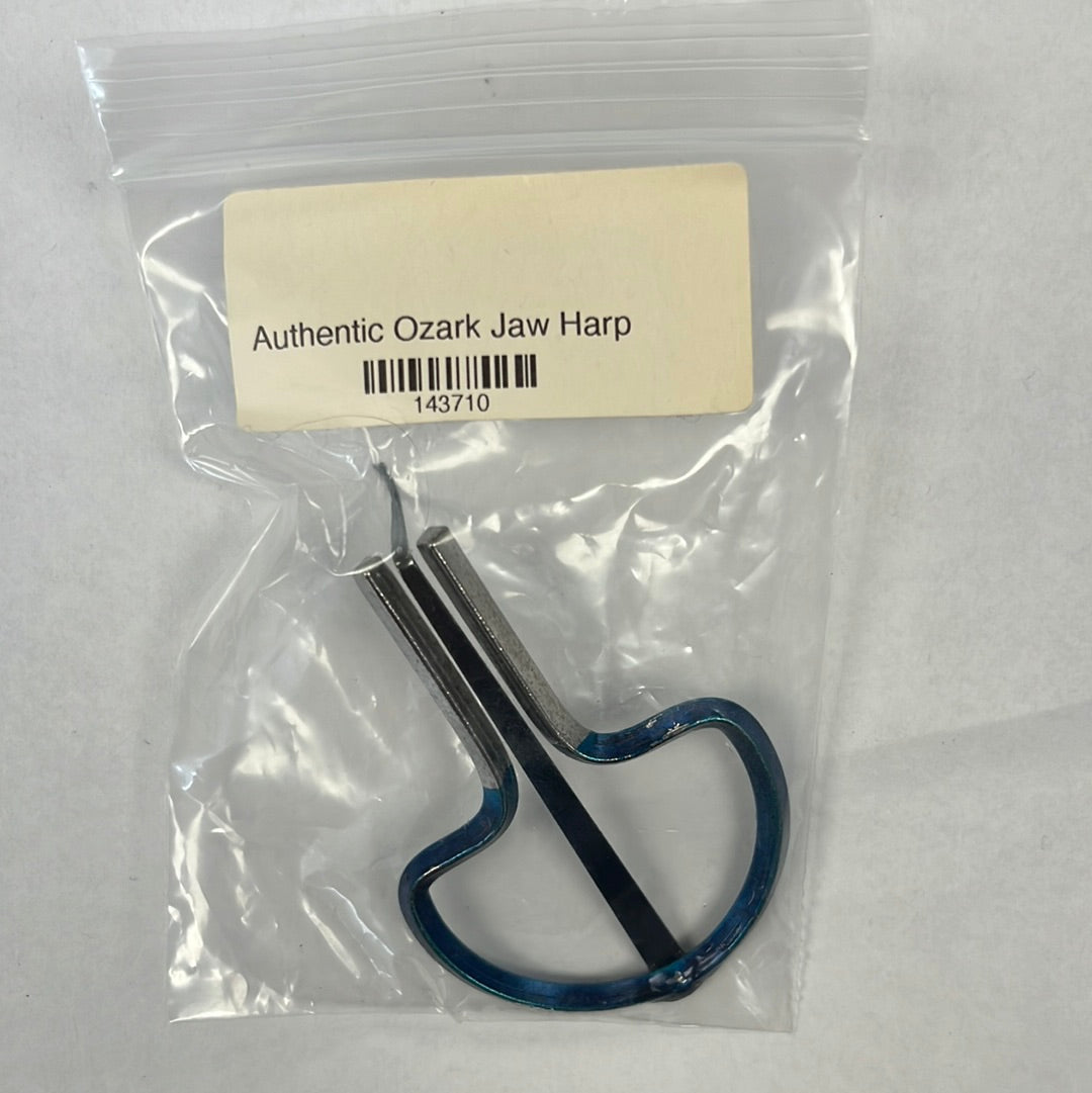 Authentic Ozark Harp ( Jaw Harp ) - Blue