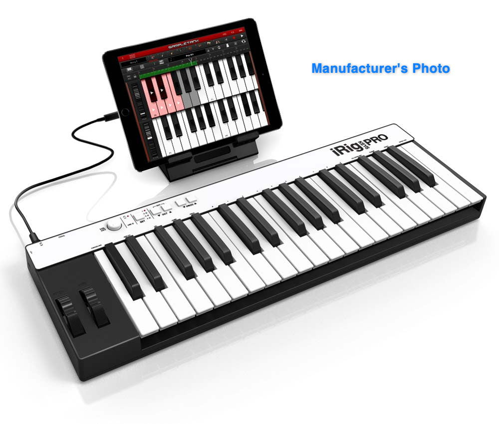 iRig Keys Pro 37-key MIDI Keyboard Controller
