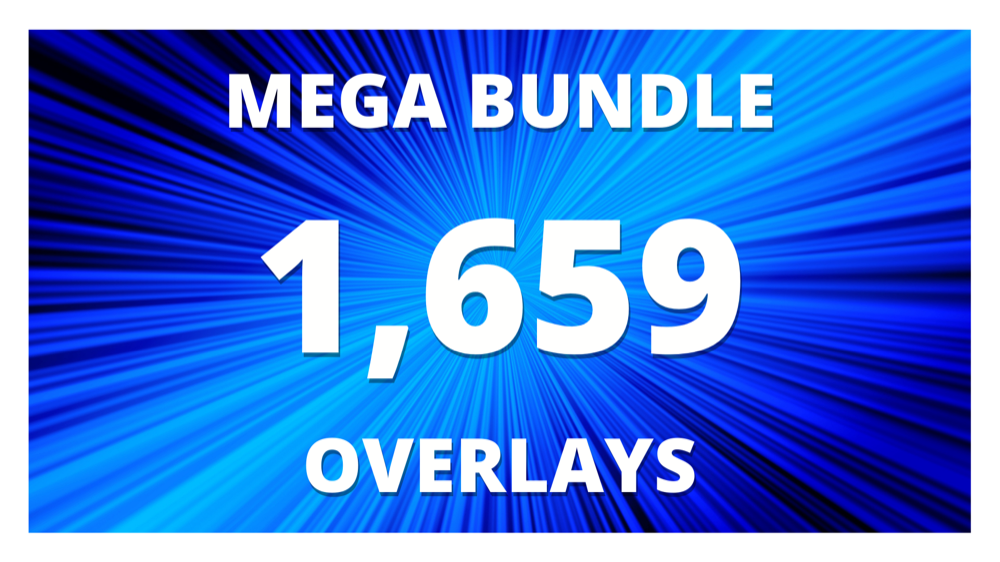 MEGA BUNDLE - 1,659 Overlays