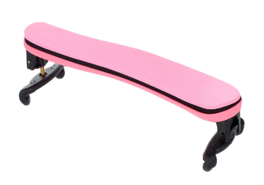 Artino - Ergo "One Size Fits All" Shoulder Rest for Viola or Violin - Pink