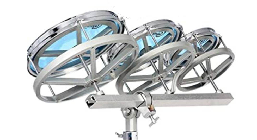 Roto Toms Rototom Set with Double Braced Stand - 6" - 8" - 10"