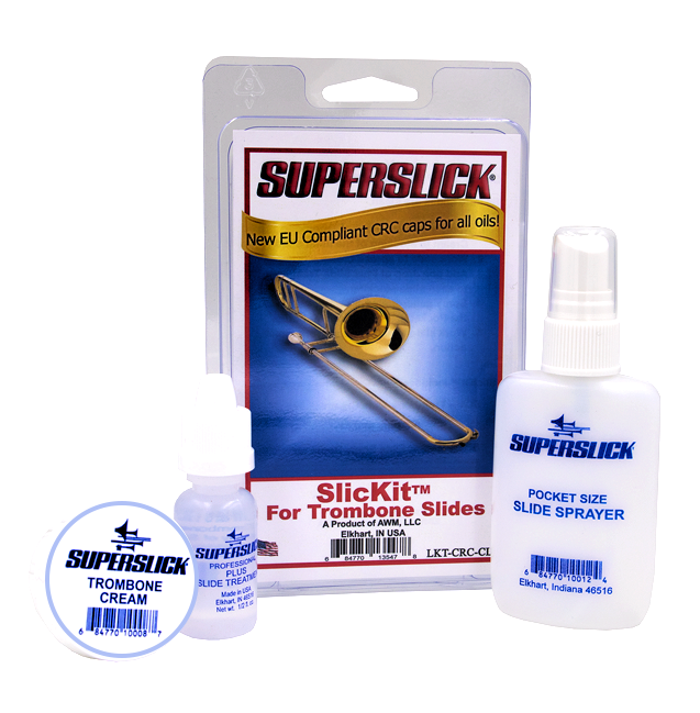 SuperSlick - Slick Kit for Trombone Slides - Fornaszewski Music Store, Granite City IL 62040 - www.stanf.com