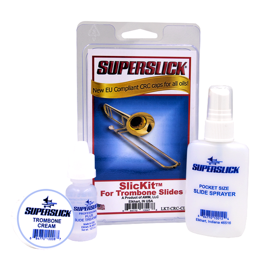 SuperSlick - Slick Kit for Trombone Slides - Fornaszewski Music Store, Granite City IL 62040 - www.stanf.com